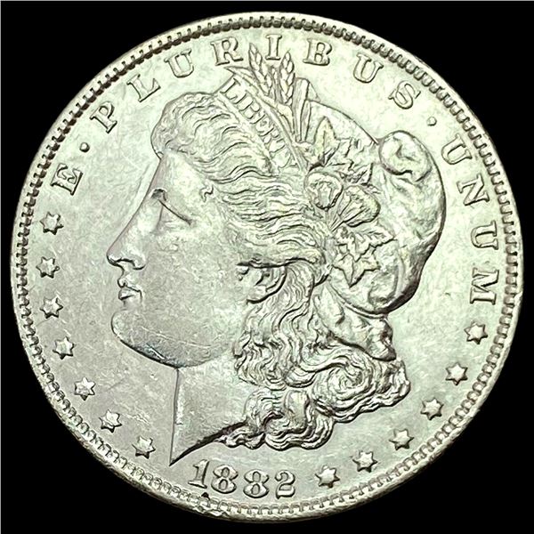 1882-CC Morgan Silver Dollar CLOSELY UNCIRCULATED