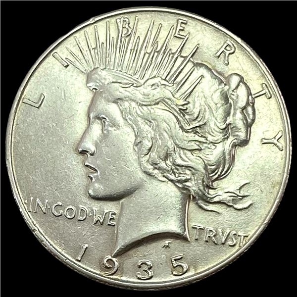 1935 Peace Dollar CLOSELY UNCIRCULATED