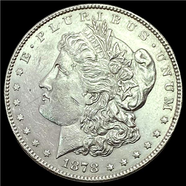 1878 Morgan Silver Dollar ABOUT UNCIRCULATED