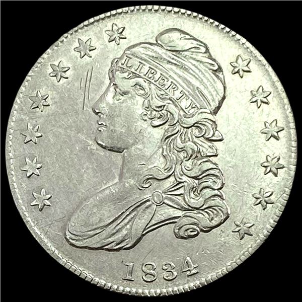 1834 Capped Bust Half Dollar UNCIRCULATED