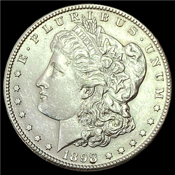 1898-S Morgan Silver Dollar CLOSELY UNCIRCULATED