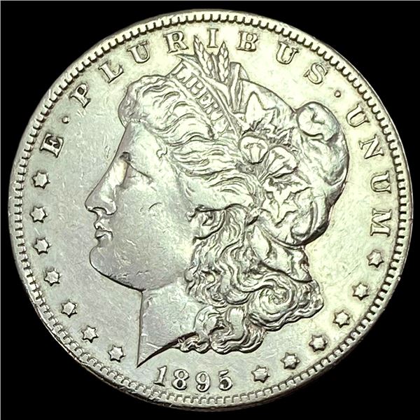 1895-S Morgan Silver Dollar NEARLY UNCIRCULATED