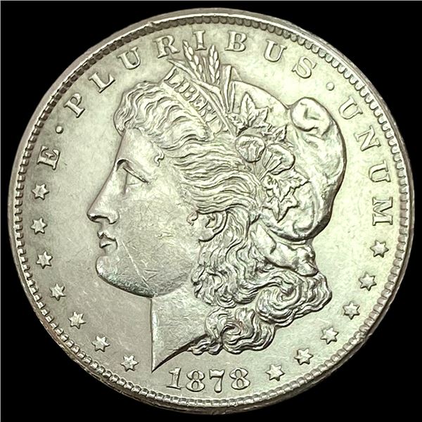 1878-CC Morgan Silver Dollar CLOSELY UNCIRCULATED CLOSELY UNCIRCULATED