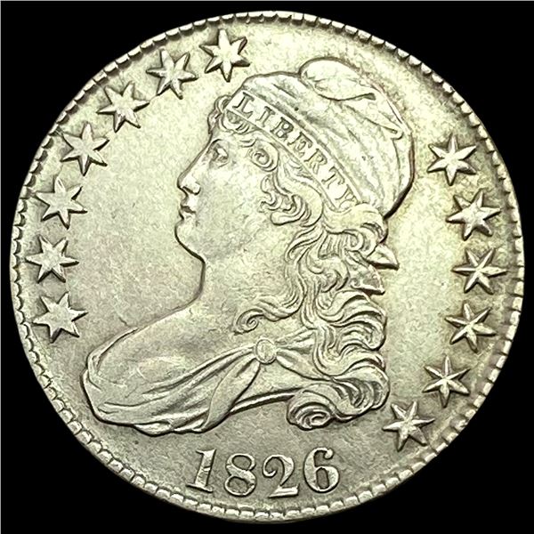 1826 Capped Bust Half Dollar UNCIRCULATED