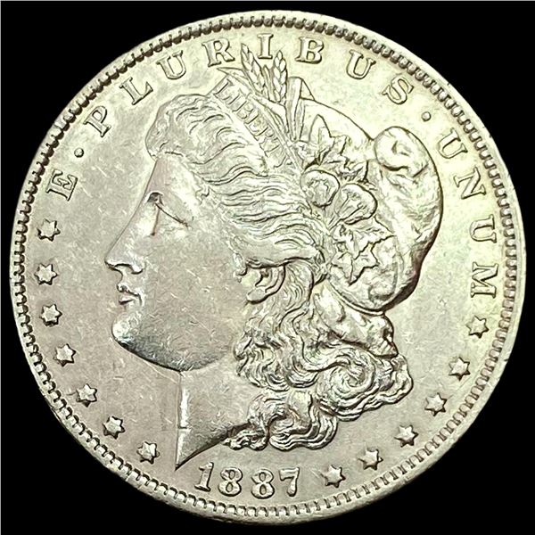 1887-O Morgan Silver Dollar ABOUT UNCIRCULATED