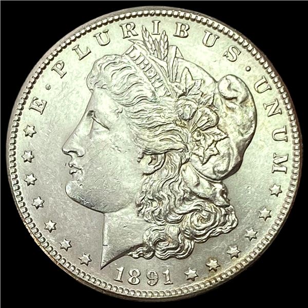 1891-S Morgan Silver Dollar UNCIRCULATED
