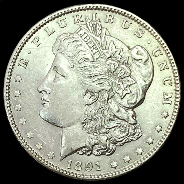 1891 Morgan Silver Dollar UNCIRCULATED UNCIRCULATED