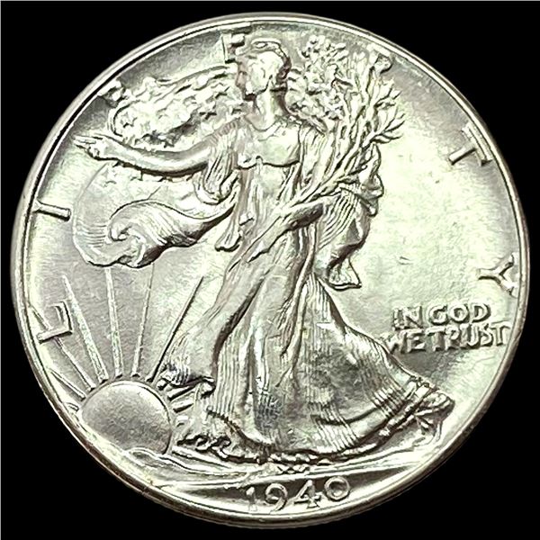 1940 Walking Liberty Half Dollar UNCIRCULATED UNCIRCULATED