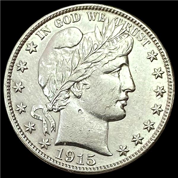 1915-D Barber Half Dollar UNCIRCULATED UNCIRCULATED