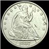 Image 1 : 1857 Seated Liberty Half Dollar CLOSELY UNCIRCULATED CLOSELY UNCIRCULATED