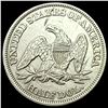 Image 2 : 1857 Seated Liberty Half Dollar CLOSELY UNCIRCULATED CLOSELY UNCIRCULATED
