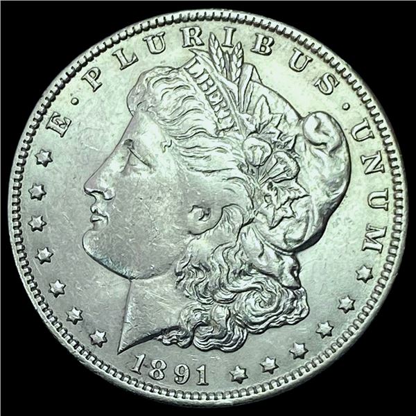 1891-O Morgan Silver Dollar CHOICE AU