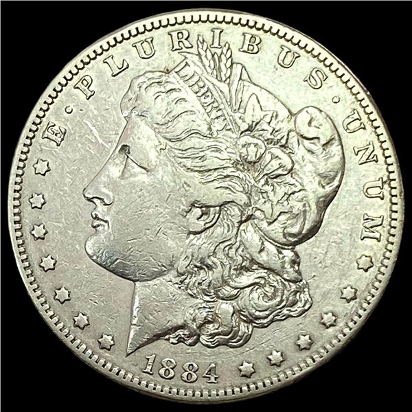 1884-S Morgan Silver Dollar CLOSELY UNCIRCULATED