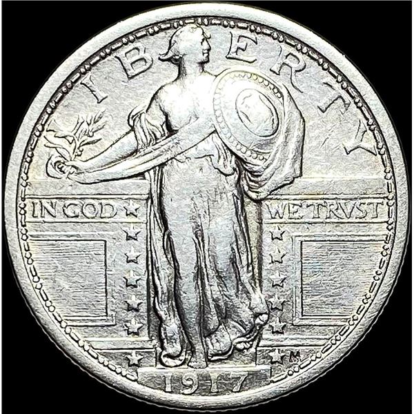 1917 Standing Liberty Quarter LIGHTLY CIRCULATED