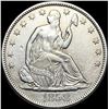 Image 1 : 1858-S Seated Liberty Half Dollar CLOSELY UNCIRCULATED