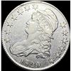 Image 1 : 1829 Capped Bust Half Dollar CLOSELY UNCIRCULATED