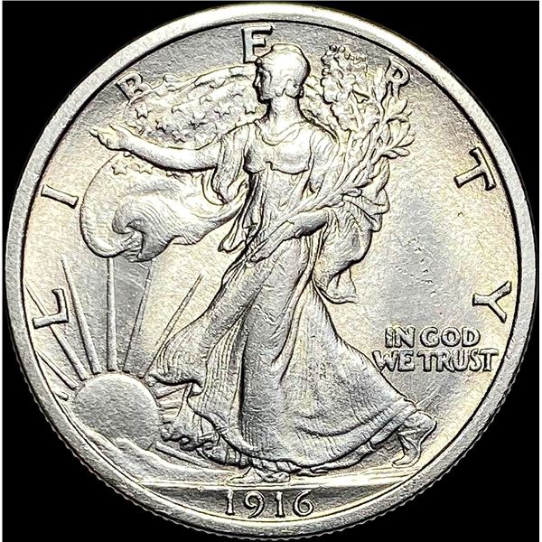 1916 Walking Liberty Half Dollar UNC