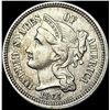 Image 1 : 1865 Nickel Three Cent CLOSELY UNCIRCULATED