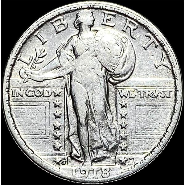 1918-S Standing Liberty Quarter CLOSELY UNCIRCULATED