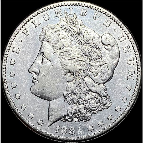 1884-S Morgan Silver Dollar CLOSELY UNCIRCULATED CLOSELY UNCIRCULATED