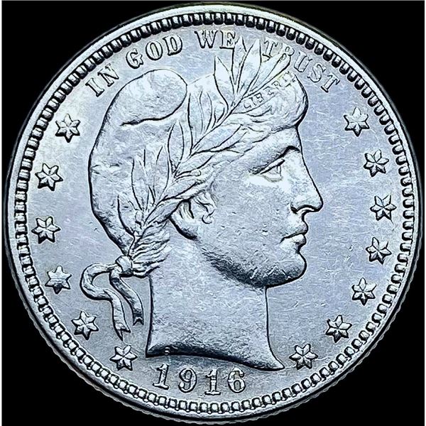 1916-D Barber Quarter CHOICE BU