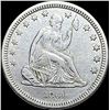Image 1 : 1861 Seated Liberty Quarter CLOSELY UNCIRCULATED CLOSELY UNCIRCULATED
