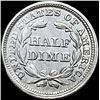 Image 2 : 1859 Seated Liberty Half Dime ABOUT UNCIRCULATED