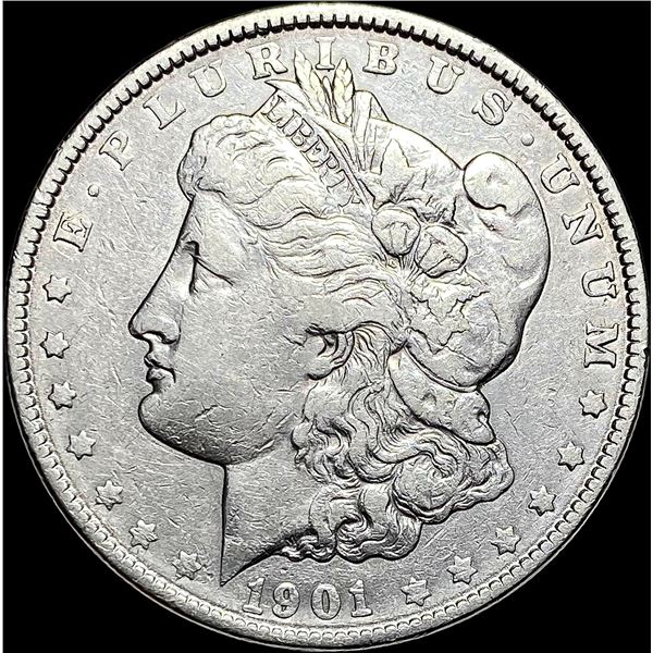 1901 Morgan Silver Dollar LIGHTLY CIRCULATED