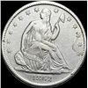 Image 1 : 1862-S Seated Liberty Half Dollar CLOSELY UNCIRCUL CLOSELY UNCIRCULATED