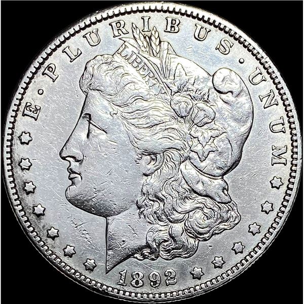 1892-S Morgan Silver Dollar CLOSELY UNCIRCULATED