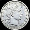 Image 1 : 1909 Barber Quarter CLOSELY UNCIRCULATED