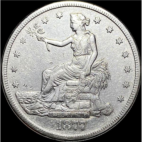 1877-S Trade Dollar CLOSELY UNCIRCULATED