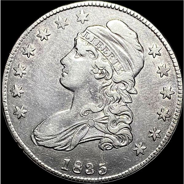 1835 Capped Bust Half Dollar CLOSELY UNCIRCULATED CLOSELY UNCIRCULATED