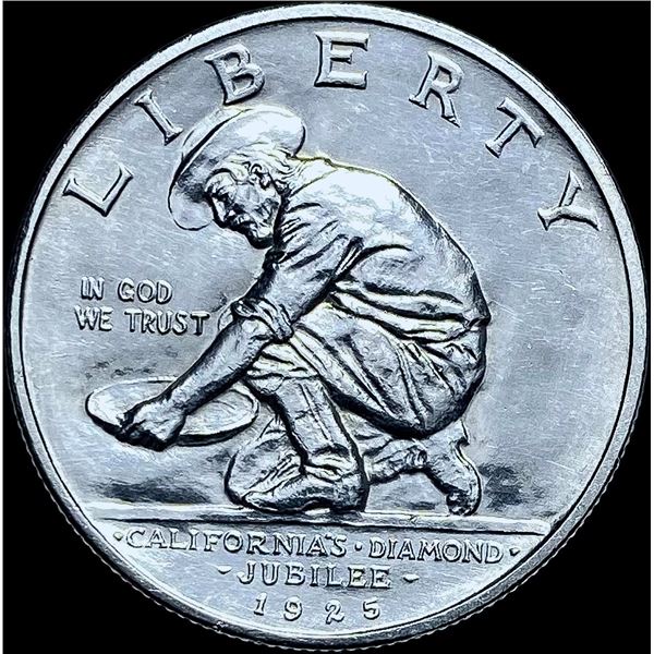 1925 California Diamond Jubilee Half Dol CHOICE BU CHOICE BU