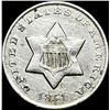 Image 1 : 1851-O Silver Three-Cent Piece CLOSELY UNCIRCULATED