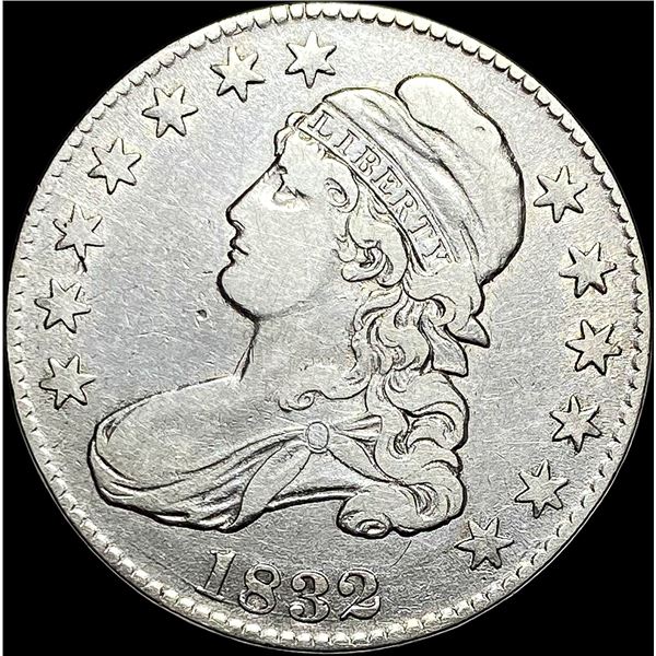 1832 Capped Bust Half Dollar LIGHTLY CIRCULATED