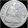 Image 1 : 1845 Seated Liberty Dollar LIGHTLY CIRCULATED