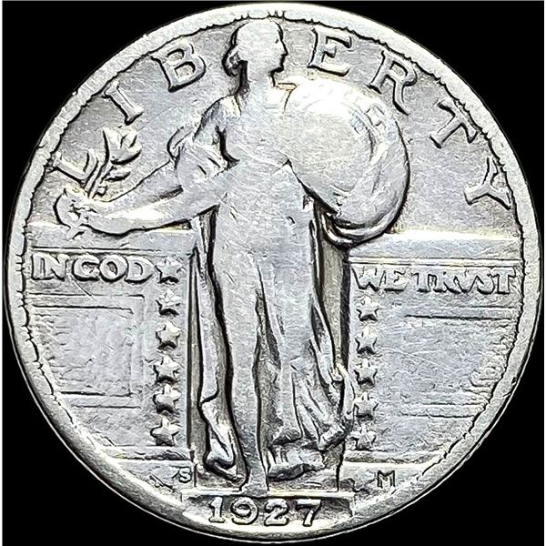 1927-S Standing Liberty Quarter LIGHTLY CIRCULATED