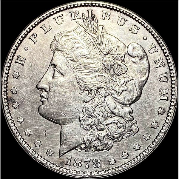 1878 Morgan Silver Dollar CLOSELY UNCIRCULATED CLOSELY UNCIRCULATED