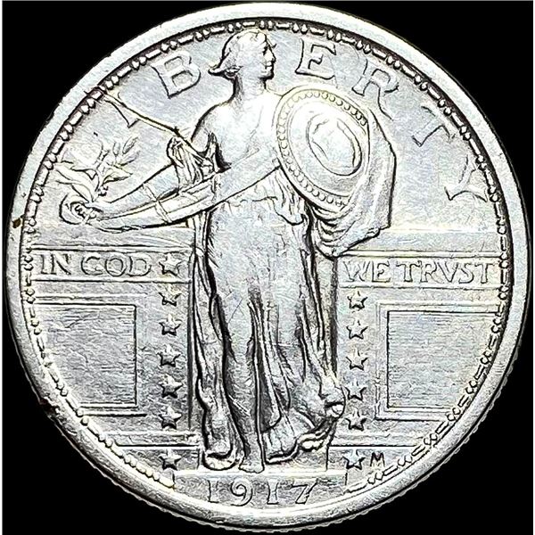 1917 Standing Liberty Quarter CLOSELY UNCIRCULATED CLOSELY UNCIRCULATED