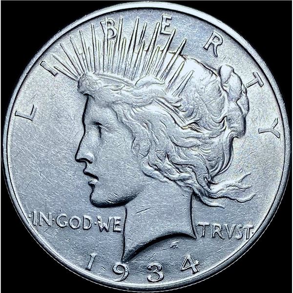 1934-D Peace Dollar CHOICE AU CHOICE AU