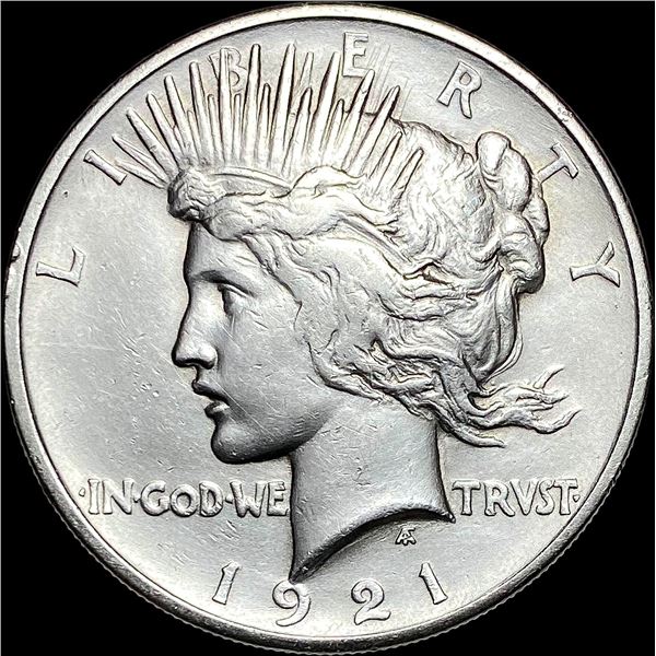 1921 Silver Peace Dollar CLOSELY UNCIRCULATED