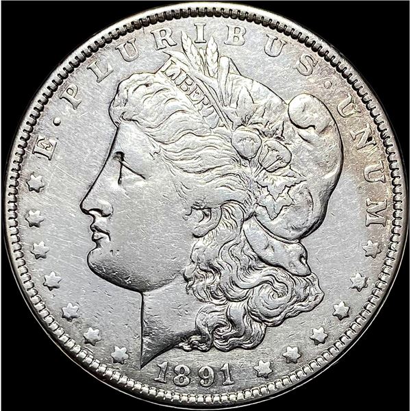 1891-CC Morgan Silver Dollar CLOSELY UNCIRCULATED CLOSELY UNCIRCULATED