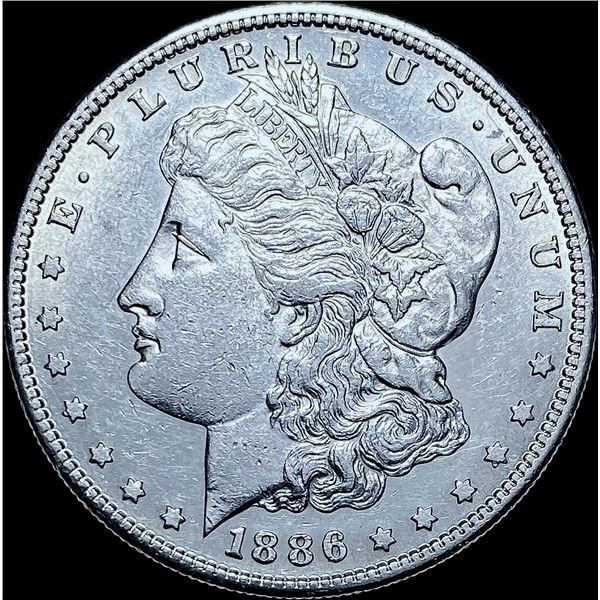 1886-S Morgan Silver Dollar CHOICE AU