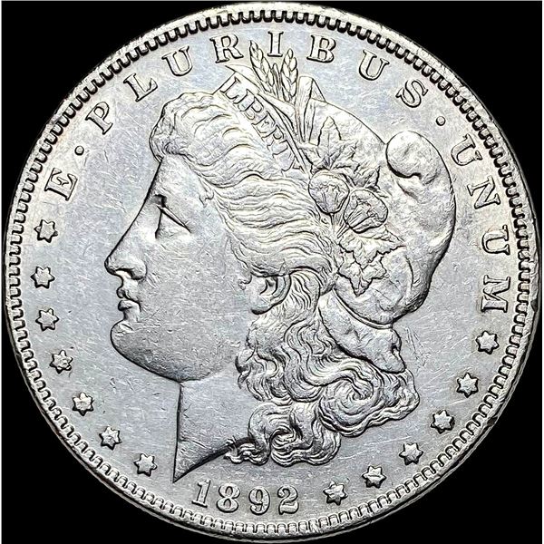 1892 Morgan Silver Dollar CLOSELY UNCIRCULATED