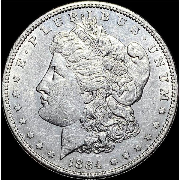 1884-S Morgan Silver Dollar CLOSELY UNCIRCULATED CLOSELY UNCIRCULATED