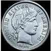 Image 1 : 1909 Barber Dime CHOICE AU