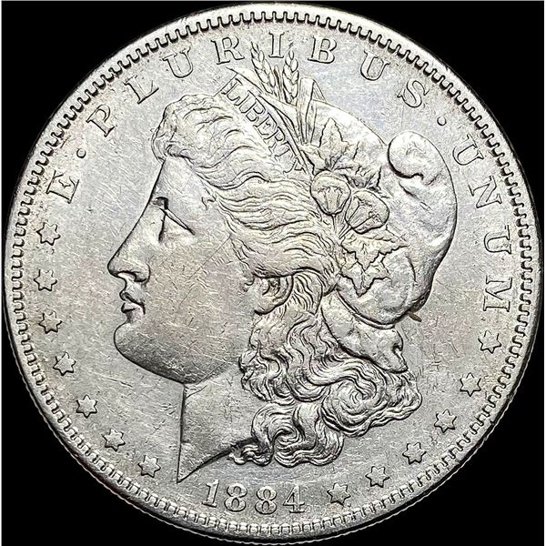 1884-S Morgan Silver Dollar CLOSELY UNCIRCULATED CLOSELY UNCIRCULATED