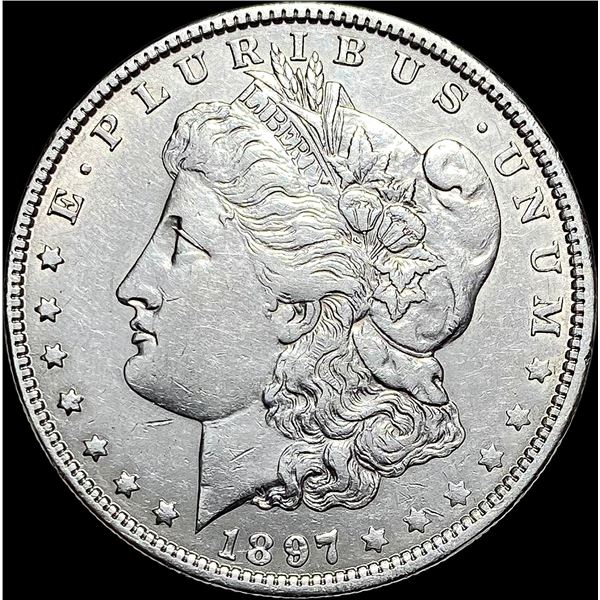 1897-O Morgan Silver Dollar CLOSELY UNCIRCULATED