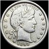 Image 1 : 1893 Barber Quarter CLOSELY UNCIRCULATED
